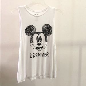 ⭐️ Disney Dreamer Mickey Mouse Muscle Tank Top
